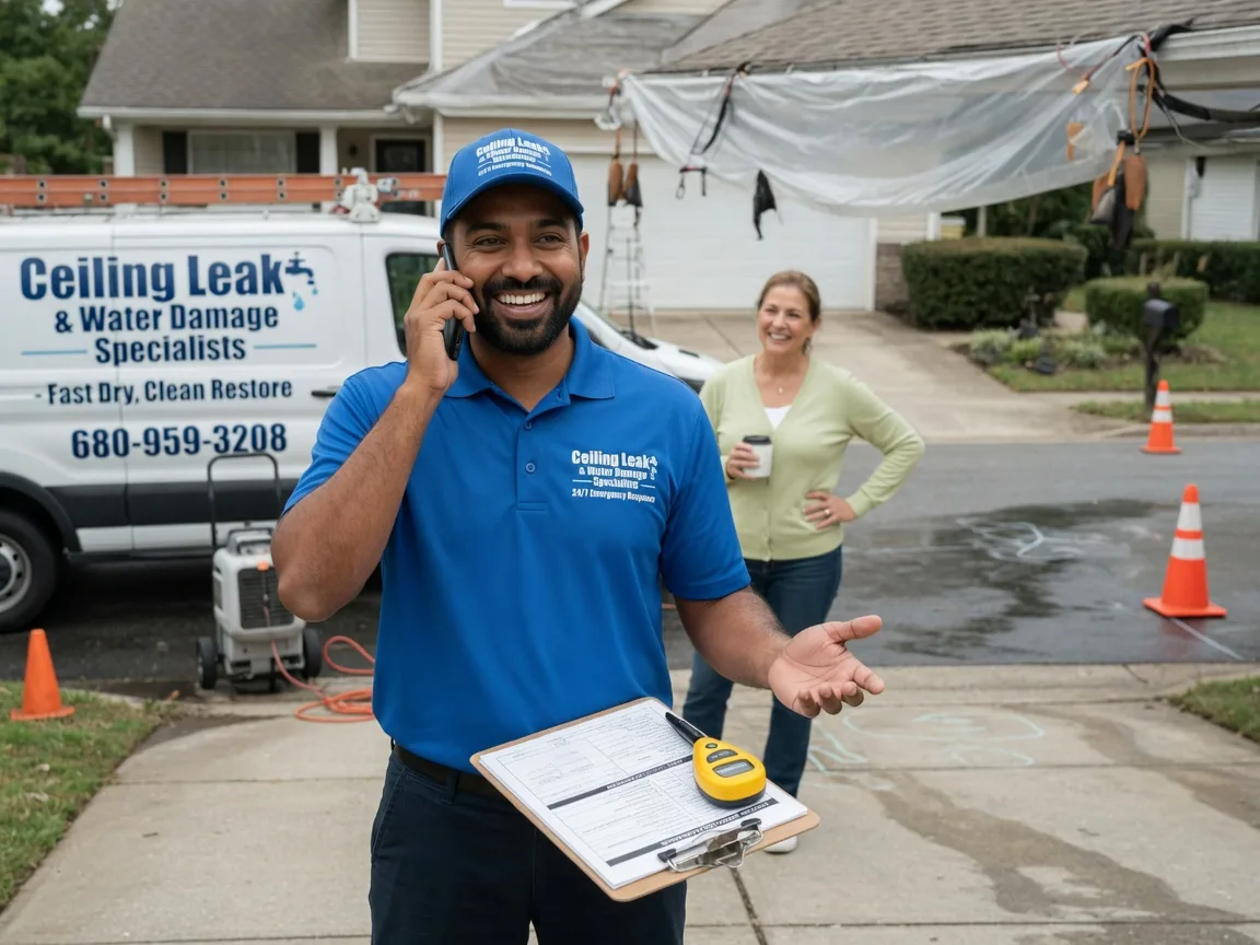 Ceiling Leak Cleanup Tougaloo, MS FAQs